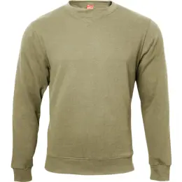 FWRD Basic Crew Neck Sweater Khaki Front